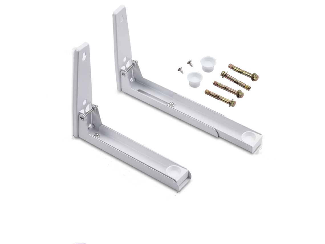 Estante para horno de acero inoxidable, soporte para microondas plateado Inf.