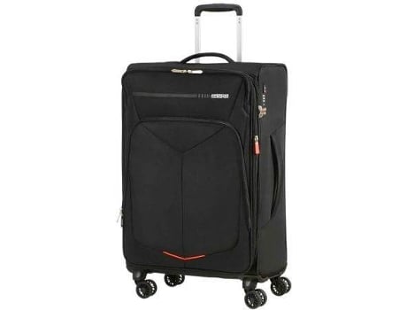 Maleta de Viaje Mediana AMERICAN TOURISTER Viage Summerfunk Negro (27.5x67.5x42cm - 71.5 L)