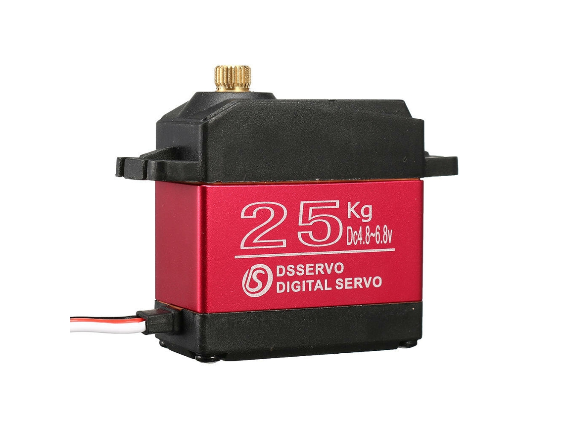 Dsservo Ds3225mg 25kg Waterproof Metal Gear Digital Servo For 1/8 1/10 1/12 Rc Cars