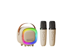 Altavoz De Karaoke Inalámbrico Bluetooth D8 Con Micrófono, Sistema Ktv Doméstico Todo En Uno, Compatible Con Tarjeta Tf Para Niños.
