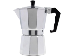 Cafetera italiana estilo Mimo de aluminio, 300 ml, para 6 tazas, ELORY