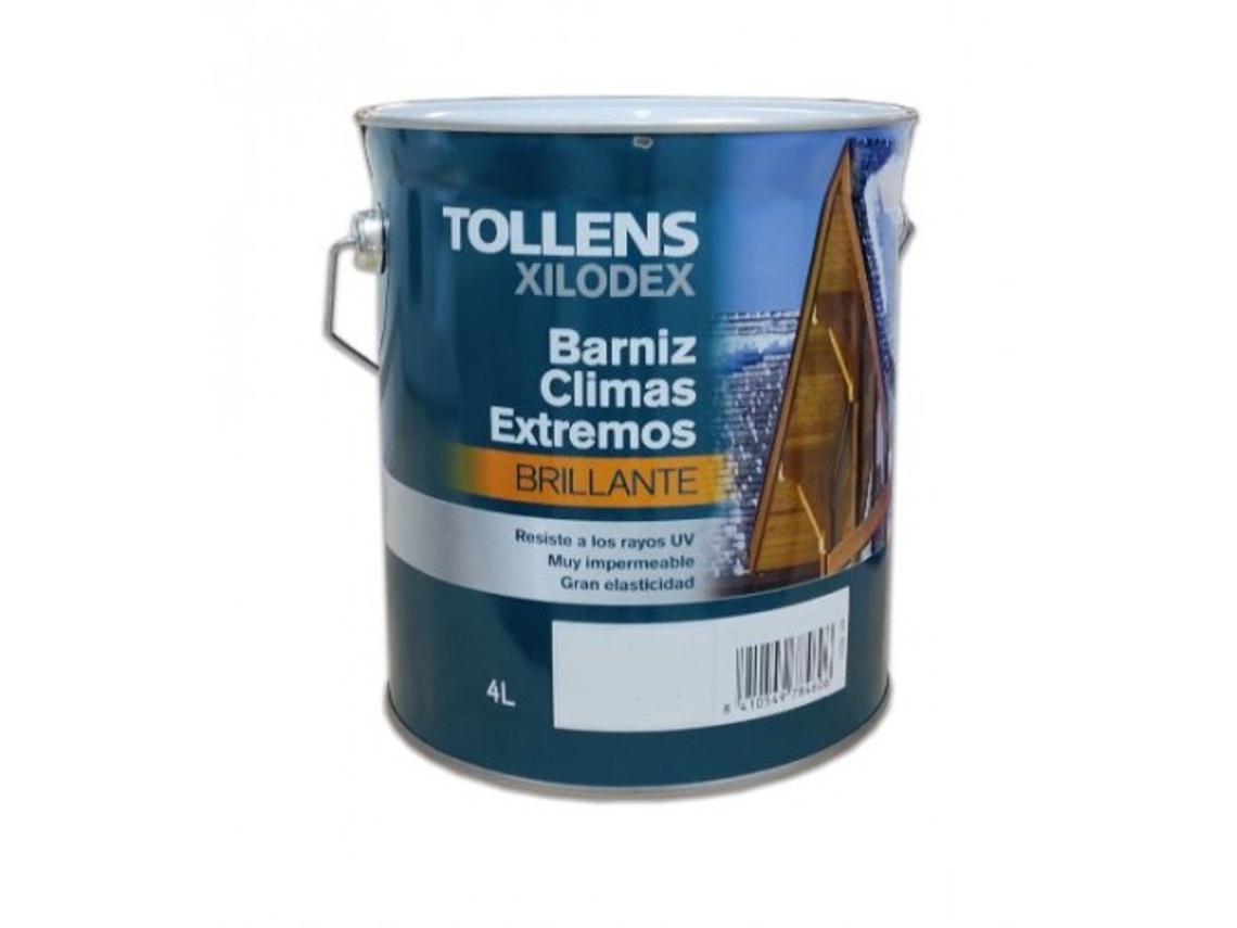Barniz Climas Extremos Brillante 4 Lt (Teca De Java 503)
