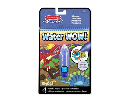Jogo de Mesa MELISSA & DOUG Water Wow! Dinosaurs (3 Anos)
