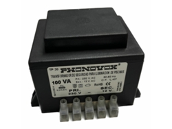 Transformador de seguridad para iluminación de piscinas PHONOVOX tp31100 100 VA 12 V 230 V 50-60 Hz 9,8 x 7,9 x 7,4 cm
