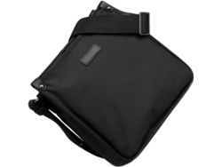 Bolso De Hombro Para Hombre Ciieeo En Tela Oxford Negra, De Gran Capacidad Y Duradero.