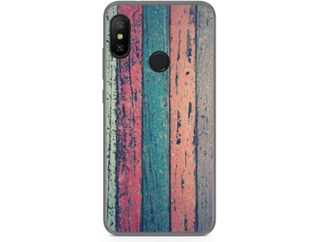 Carcasa Xiaomi Mi A2 Lite TUMUNDOSMARTPHONE Madera 10 Multicolor