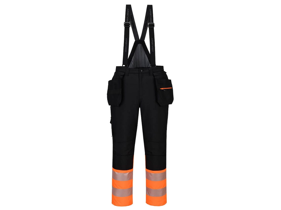 Peto De Invierno Alta Visibilidad Dx4 | Trabajo Frío Naranja/negro / S