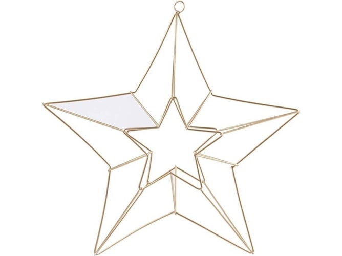 Adorno de Navidad CREATIV COMPANY 52360 (Dorado)