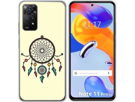 Carcasa Xiaomi Redmi Note 11 Pro TUMUNDOSMARTPHONE Dibujos Atrapasueños Multicolor