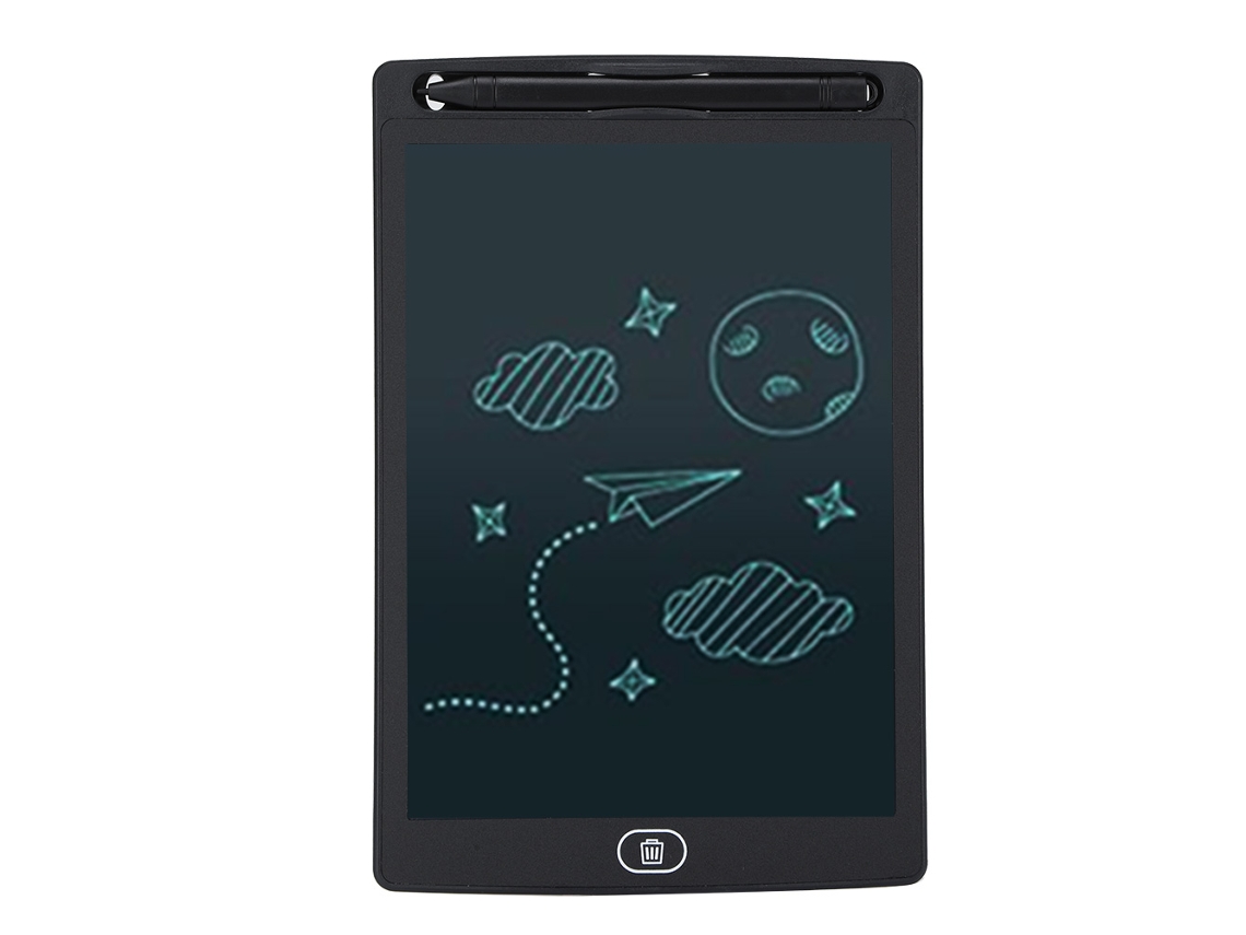 Tableta de escritura LCD de 8,5 pulgadas, tablero de dibujo electrónico, bloc de escritura a mano, bloc de dibujo (negro)