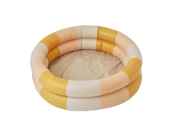 Ats-piscina Hinchable Para Niños Con Fondo De Pelotas Redonda Multifuncional Cerca De Seguridad Antifugas Pvc Para Interior Y Exterior Amarilla