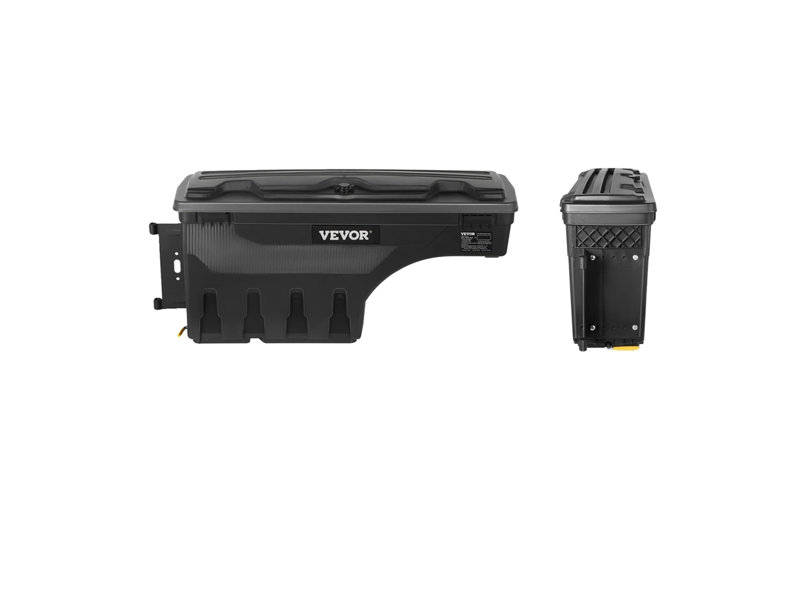 Caja de almacenamiento, diseño con cerradura, material resistente a la intemperie, Chevy Silverado