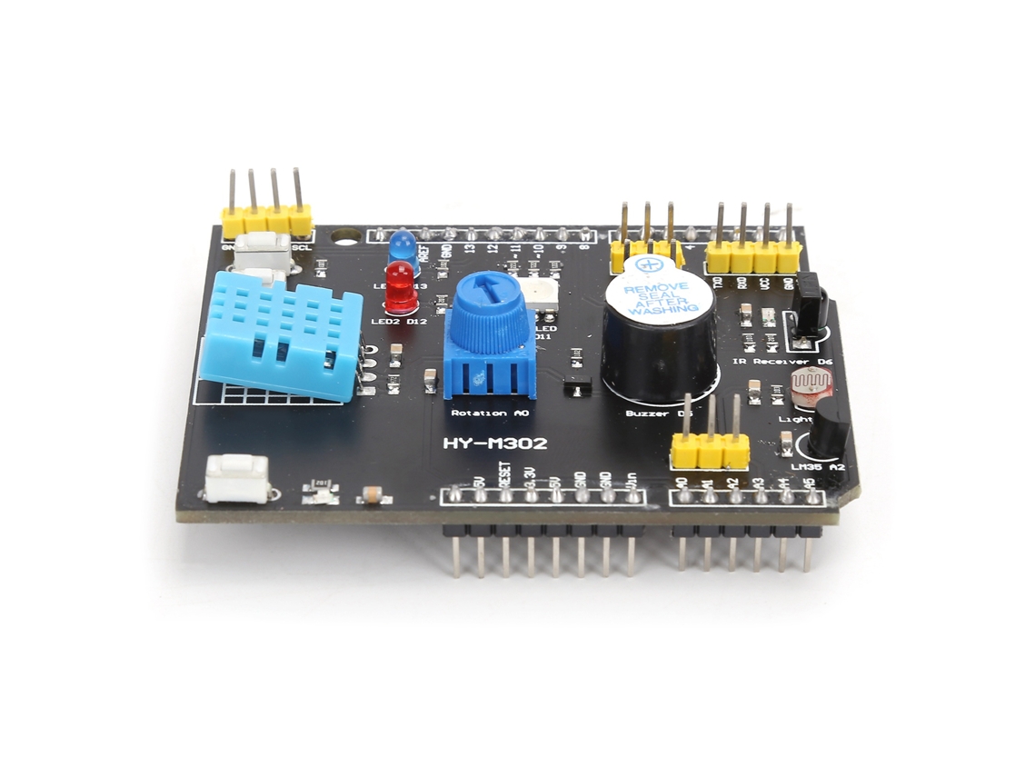 Placa De Expansión Multifuncional 9 En 1 Con Sensor De Temperatura Lm35 Accesorios Para Computadora