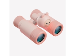 Mini Binóculos Telescópio Compartilhado Infantil Destacável De Alta Definição Com Foco Ao Ar Livre Lupa Brinquedo Presente Rosa Facpoet