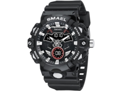 Reloj impermeable giratorio analógico luminoso deportivo de expedición militar de campo clásico