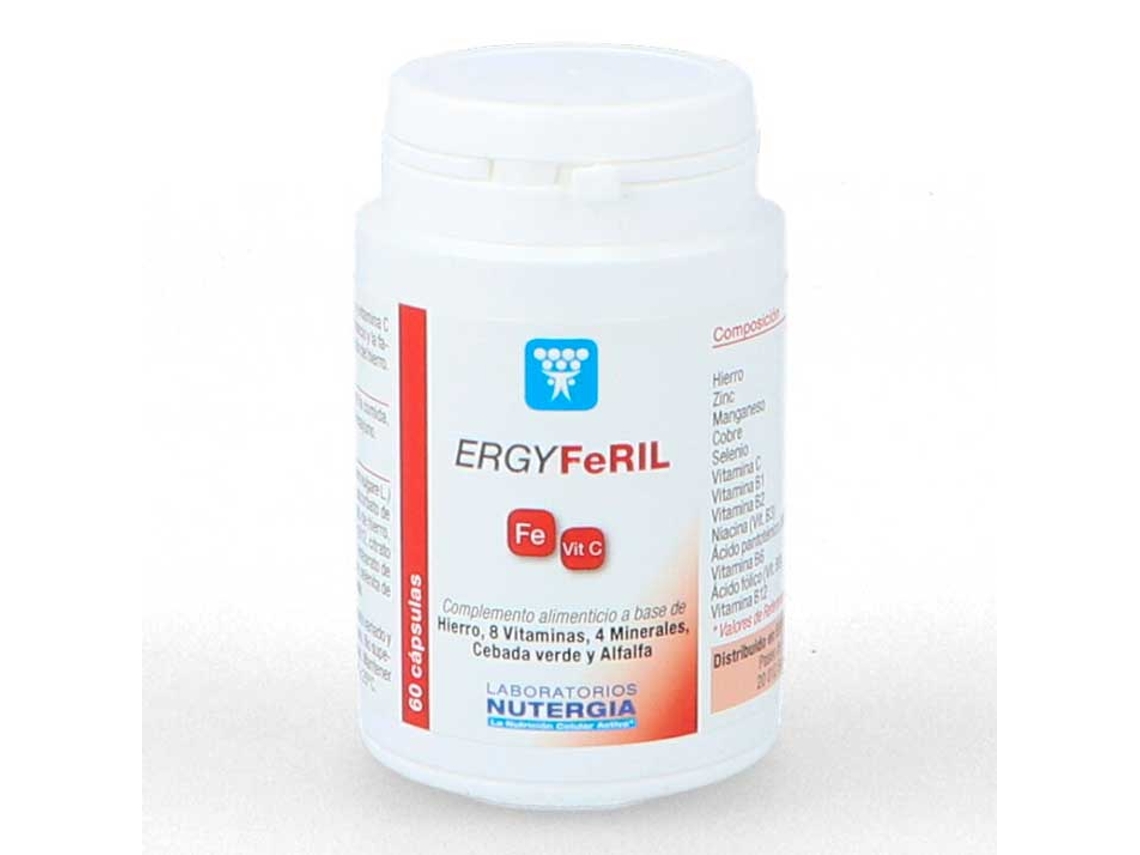Complemento Alimentar NUTERGIA Ergyferil (60 cápsulas)