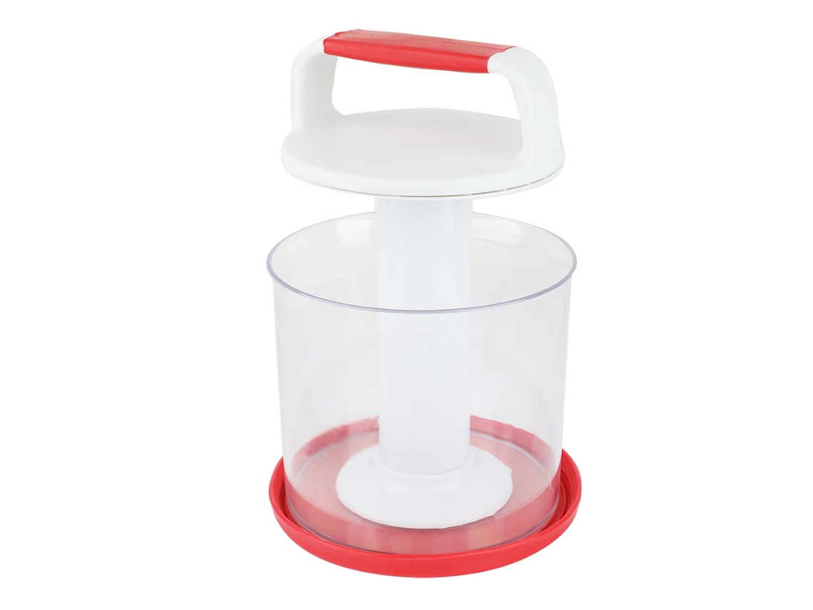 RNEMITERY Soporte redondo para tartas, apto para uso alimentario, multiusos, para transportar tartas, bandeja con asas plegables (rojo)