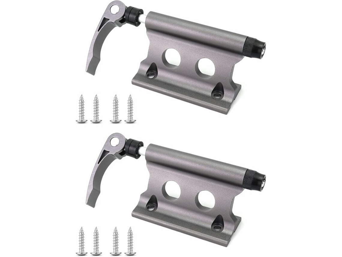 Portabicicletas con palanca de liberación rápida, clip de montaje de aluminio para bicicletas, portaequipajes para camioneta, remolque o furgoneta