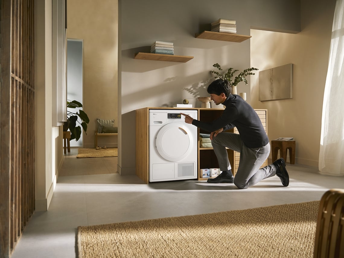 Secadora MIELE TCA220WP Active (7 kg Bomba de Calor Blanco)