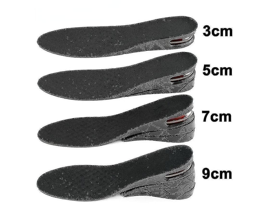 Plantilla Invisible Para Aumentar Altura 3-9 Cm, Suela Ajustable, Transpirable, Unisex 7cm