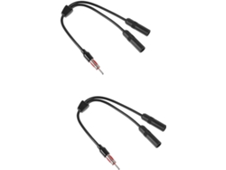 Adaptador De Antena Para Automóvil, 2 Piezas, Macho A Hembra, Cable De Recepción De Radio Para Coche.