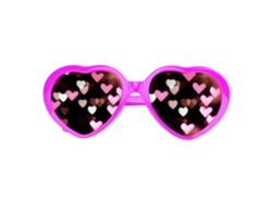 Gafas EOOCOO (Luz nocturna con efecto de amor que cambia de color)