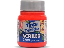 Tinta de Tela Mate Acrilex Rojo Vivo (04140/541 37ml)