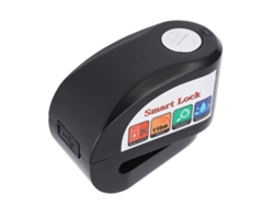 Candado De Disco Para Motocicleta Con Control Por Aplicación, Alarma Antirrobo Bluetooth, Alto Volumen, Resistente A La Lluvia, Inteligente