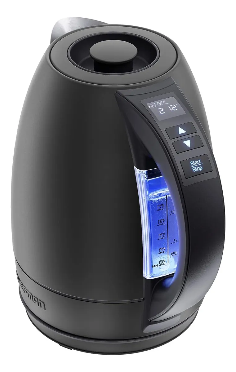 Lavadora eléctrica Chefman Rj11 17 Ss Tc Rl negra 1.8 Lvayotoy