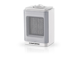 Termoventilador Cerámico CONFORTEC 750/1500W Blanco Cch1500Ylw