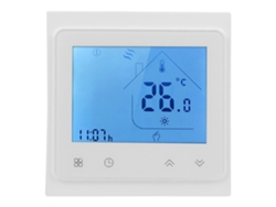 Termostato Inteligente Para Calentador De Agua Con Pantalla Lcd Y Control Por Alexa.