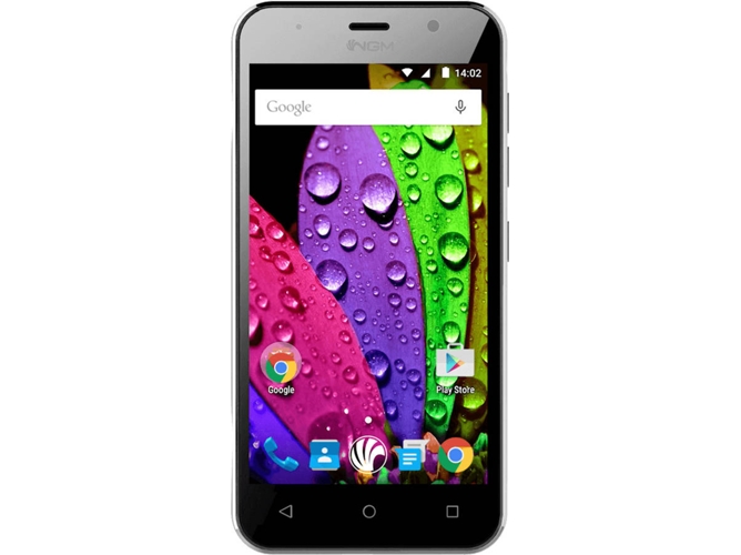 Smartphone NGM-MOBILE E451 (4.5'' - 2 GB - 8 GB - Negro, Plata)