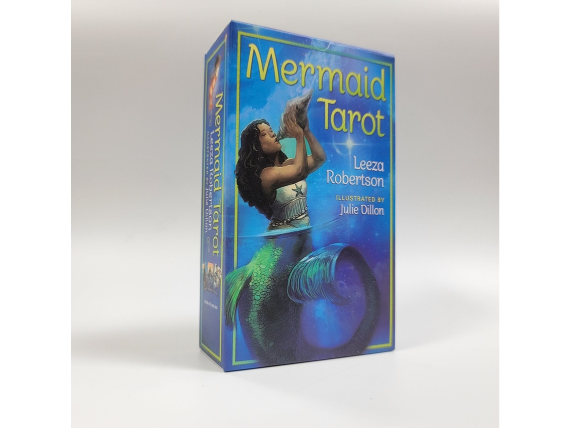 Baraja De Tarot De Sirenas Completamente Nueva, De 12x7 Pulgadas, Incluye 78 Cartas E Instrucciones.