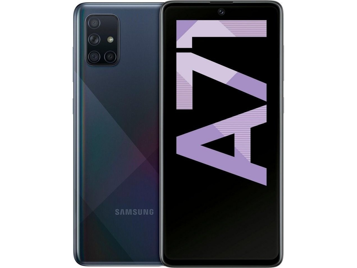 Smartphone SAMSUNG Galaxy A71 (Reacondicionado Marcas Mínimas - 128 GB - Negro)