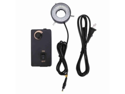 Anillo De Luz Led Ajustable Para Microscopio De Vídeo E Instrumento Óptico, 100-240 V, Enchufe Estadounidense, Brillo Del 0 Al 100 %, 6500 K-7000 K.
