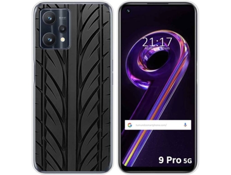 Carcasa para Realme 9 Pro 5G TUMUNDOSMARTPHONE Dibujos Neumatico Multicolor