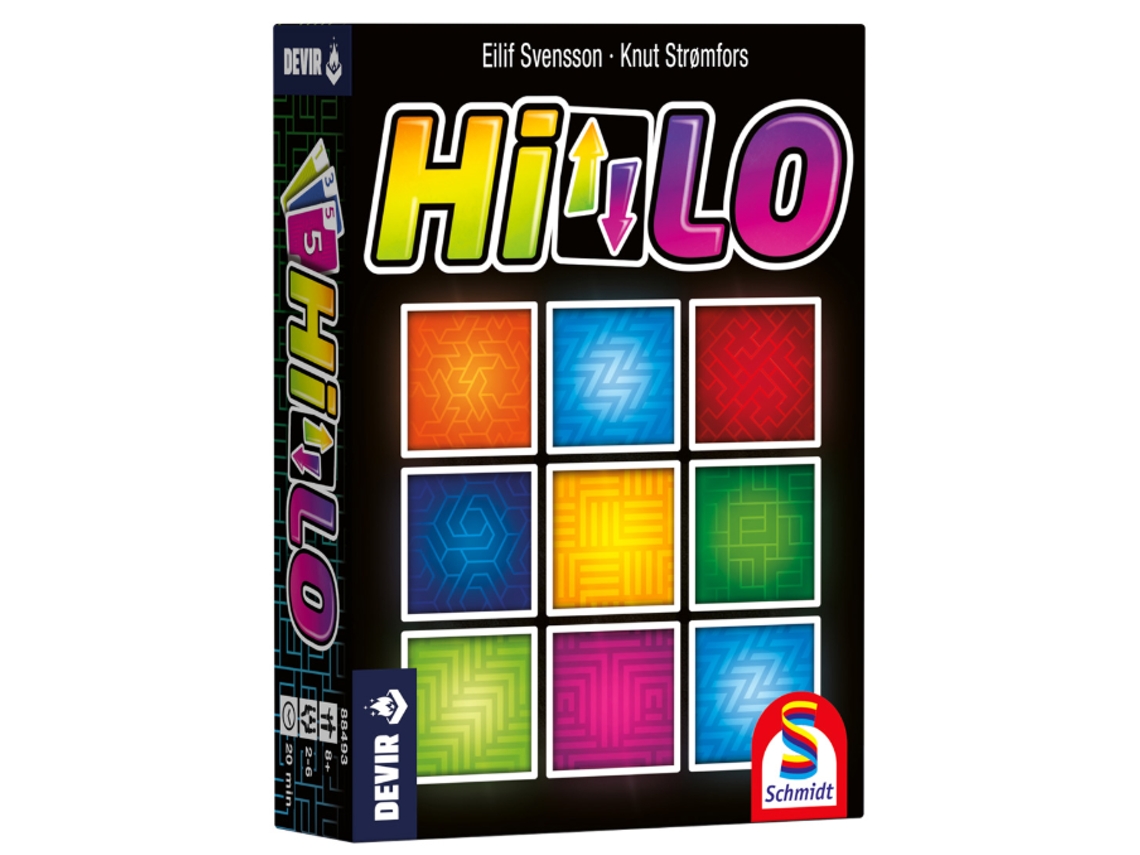 Juego de Cartas  Hi-Lo  - Formato de viaje