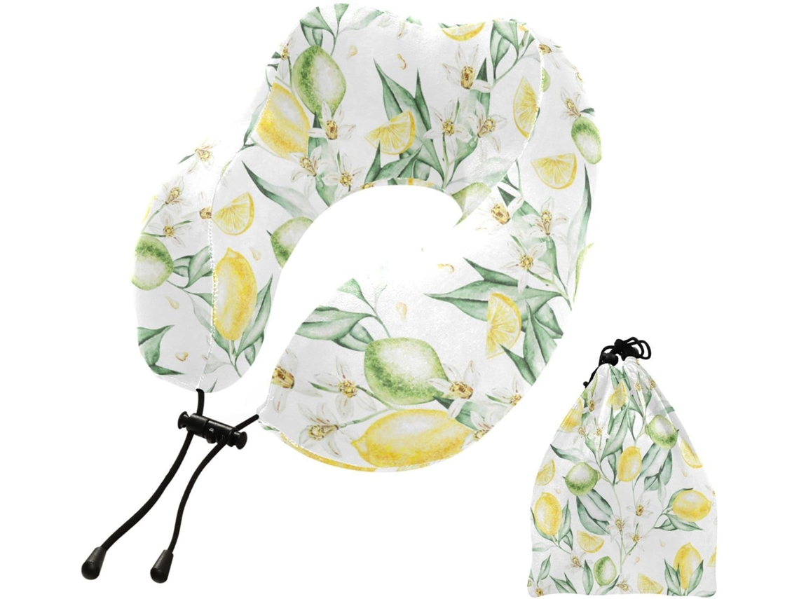 Almohada Viaje Dormir Aviones Espuma Viscoelástica Poliéster Viscoelástica. Fácilmente Soporte Fácil