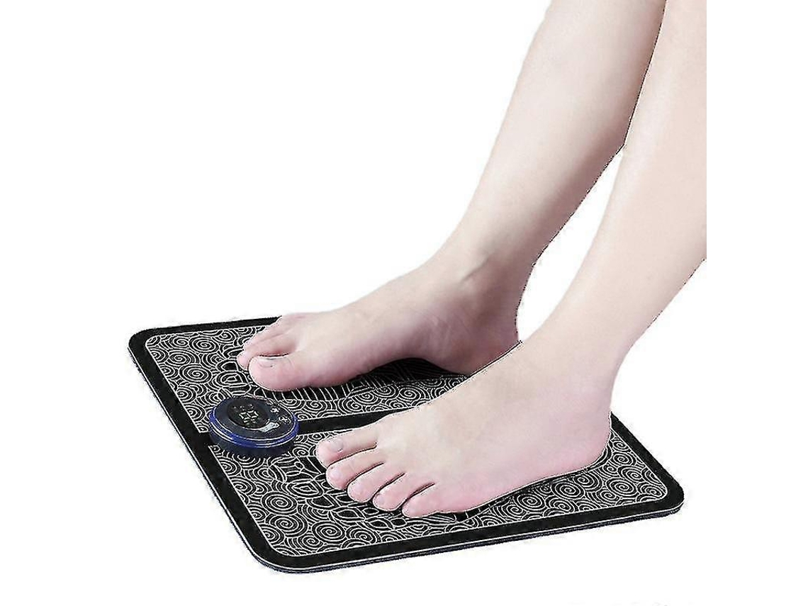 Masajeador De Pies Eléctrico Con Almohadilla De Estimulación Muscular Y Conexión Usb