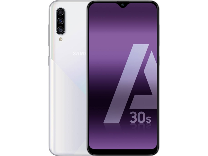 Smartphone SAMSUNG Galaxy A30s (6.4'' - 4 GB - 64 GB - Blanco)