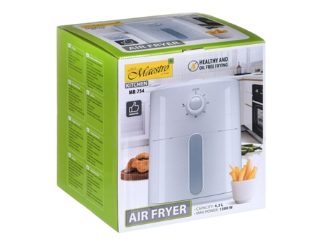 Freidora sin Aceite FEEL MAESTRO MR-754 (1500 W - 4,2 L)