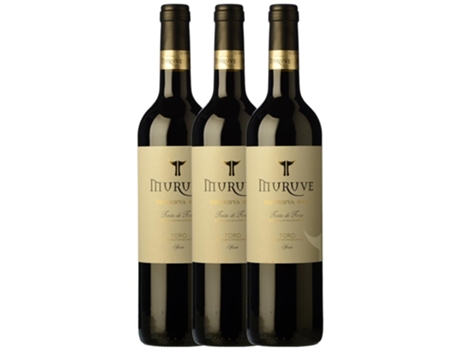 Vino FRUTOS VILLAR Frutos Villar Muruve Tinta De Toro Toro Reserva (0.75 L - 3 unidades)