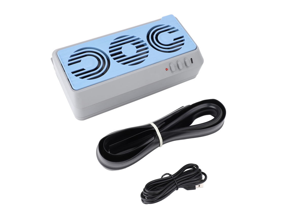 Ventilador Solar Multifuncional Silencioso Para Coche Con Purificación Y Refrigeración Del Aire.