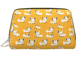 Neceser bonito con estampado de zorro SIN MARCA