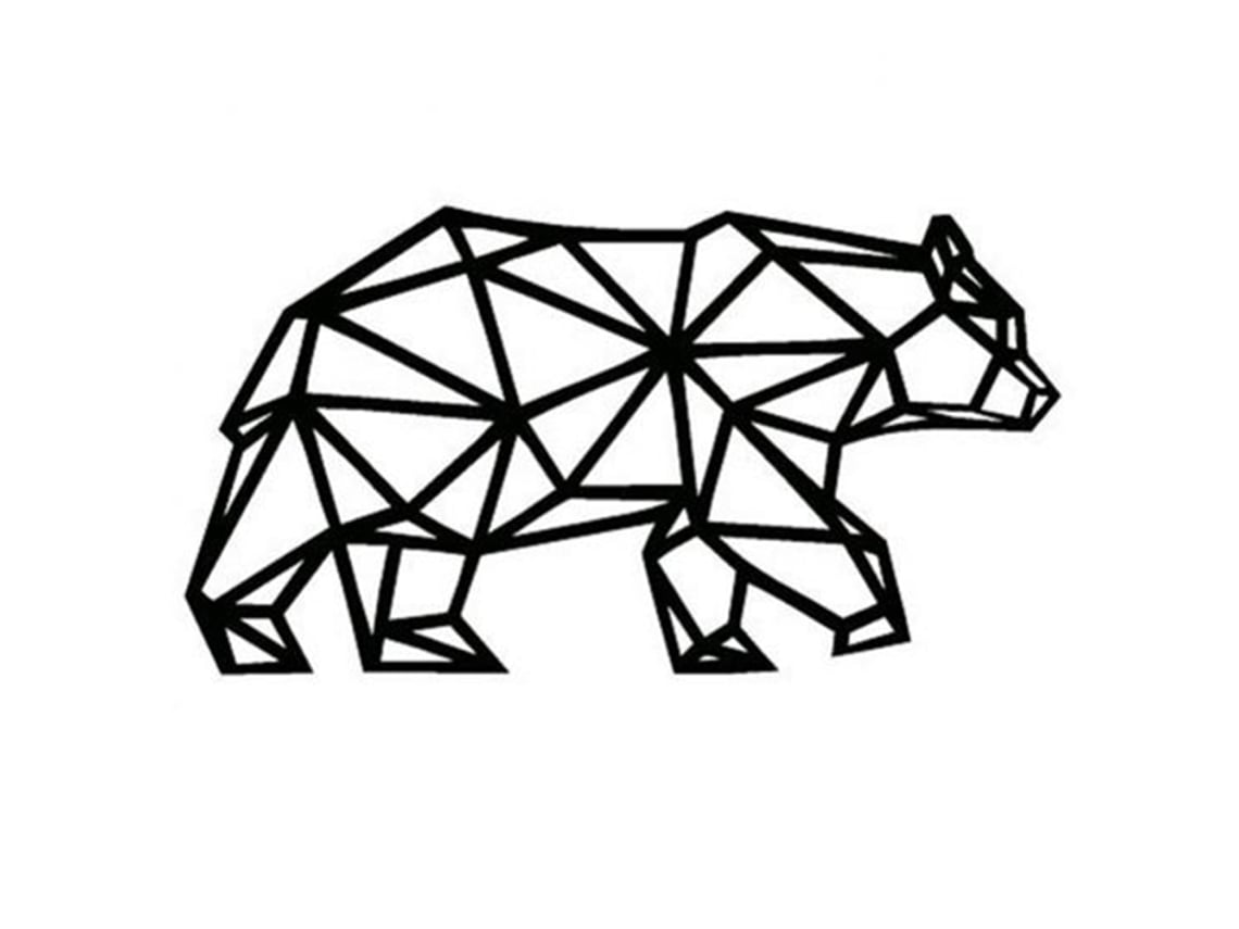 2026-sticker De Oso Polar Para Pared Decorativa De Salón Y Dormitorio Fondo Decorativo Vinilo (m)