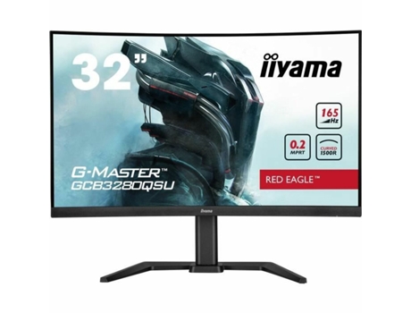 Monitor IIYAMA GCB3280QSU-B1 (Negro - LED - VA - Flicker free - 31,5 - 0,4 ms)
