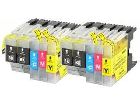 Pack 10 Cartuchos para Brother LC1220 / LC1240 (CMYK)