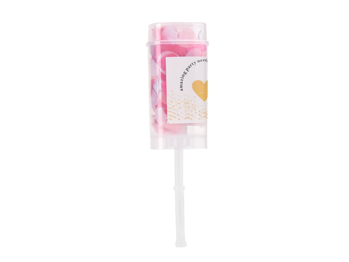 RNEMITERY Confeti de Papel en Forma de Corazón Romántico para Decoración de Bodas (Rosa)