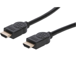 Cable HDMI MANHATTAN (HDMI - 1.8 m - Negro)