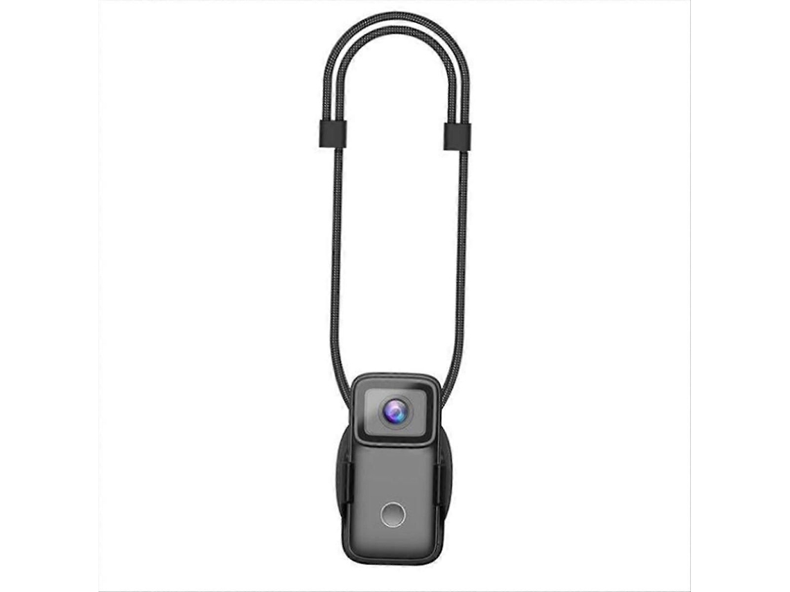 Mini cámara de acción con cordón magnético y correa ajustable para el cuello, accesorio para cámara deportiva C200 TAISHENGDA